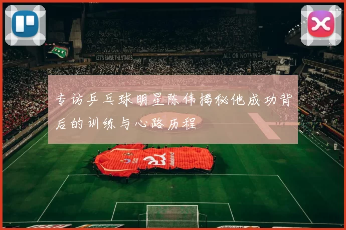 专访乒乓球明星陈伟揭秘他成功背后的训练与心路历程